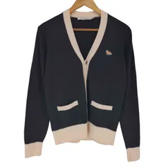 メゾンキツネ MAISON KITSUNE フォックスパッチ カーディガン メンズ import：XS のサムネイル
