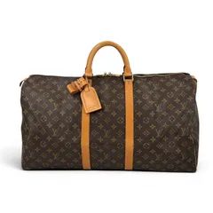 LOUIS VUITTON キーポル55 モノグラム 旧型 ボストンバッグ M41424