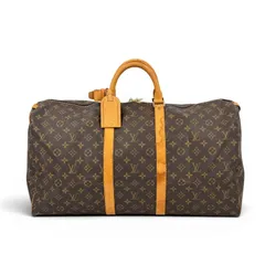 LOUIS VUITTON キーポル55 モノグラム 旧型 ボストンバッグ M41424