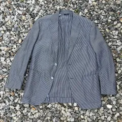 LANVIN(ランバン) シルク100 ジャケット(実寸確認)