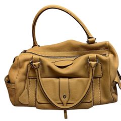 TOD'S トッズ ミニボストン ハンドバッグ ピンク レザー 型押し - メルカリ