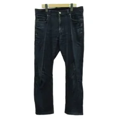 コムサメン COMME CA MEN デニム ジーンズ L インディゴ ブルー フルレングス ストレートシルエット /PP ■GY58のサムネイル