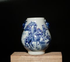 染付花文水注 幅約12.5㎝ 東Y8-0528①タトコニ - メルカリ