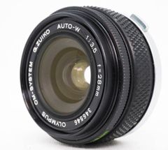 OLYMPUS G.ZUIKO AUTO-W 28mm f3.5 単焦点 レンズ - メルカリ