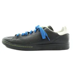 アディダスオリジナルス adidas originals スタンスミス Stan Smith スニーカー レザー ローカット US10 28㎝ 黒 ブラック 青 ブルー H77151 /XZ ■GY68のサムネイル