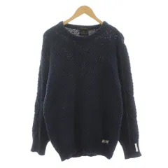 スコッチ&ソーダ SCOTCH & SODA ニット セーター 長袖 クルーネック XL 紺 ネイビー /KUのサムネイル