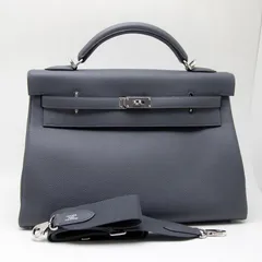 【新品】エルメス マキシケリー 42 グリミスティ トゴ シルバー金具 K刻印 HERMESのサムネイル