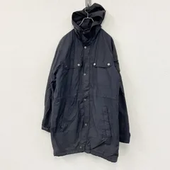 TOMMY HILFIGER　トミーヒルフィガー　フルジップナイロンジャケット　中綿入り　6つポケット　紺　ネイビー　Mサイズ　古着【値引き交渉OK！】