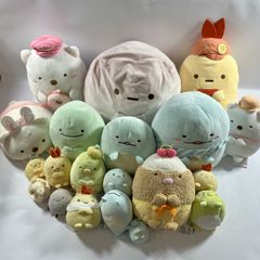 스미코구라시 굿즈 대량 정리 상품 봉제인형 마스코트 토가시 시로쿠마 펭귄 돈까스 등 현재 상품 3.4kg