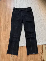 90s リーバイス 517 デニムパンツ ブラック 33