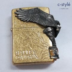 Y594 [レア] ZIPPO ジッポー オイルライター ハーレーダビッドソン 