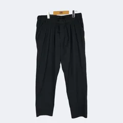 White Mountaineering SOLOTEX 3 TUCKED TAPERED PANTS ホワイトマウンテニアリング ソロテックス 3 タック テーパード パンツのサムネイル