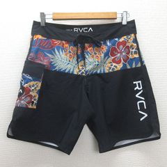 RVCA サーフパンツ 水着 ブルー サイズ28 ボードショーツ - メルカリ