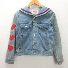 g■キャンディーストリッパー/Candy Stripper セーラーデニムジャケット【1】青/LADIES/53【中古】■のサムネイル