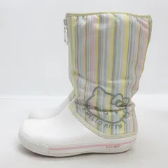K■【W8/24cm】クロックス/crocs×ハローキティ コラボブーツ/LADIES■57【中古】のサムネイル