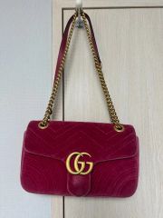 グッチ GUCCI GGマトラッセ レザー ミニバッグ 3Way ピンク - メルカリ