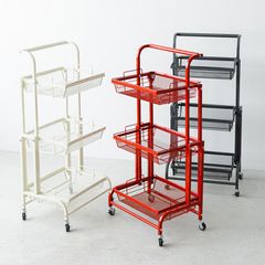 廃盤 稀少品 IKEA ANDY 赤 キッチンワゴン ポストモダン - メルカリ