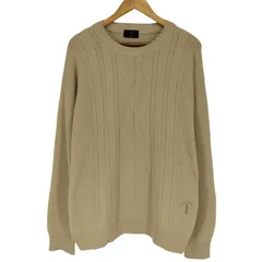 ミズノ MIZUNO CASHMERE 100％ カシミヤ クルーネックニット メンズ  Lのサムネイル