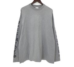 ヴェトモン21AWゴシックロゴ ロングスリーブ長袖TシャツSS20SH345 