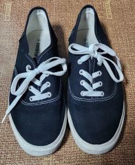 converse アべニュー キャンバス スニーカー 紺 22.5 - メルカリ