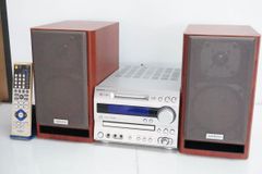 VictorUN-X7ミニコンポ FM/AMラジオ カセットテープ リモコン付き