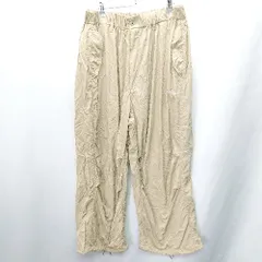 ◇ Perushu ペルーシュ カーゴパンツ サイズL ベージュ メンズ E  【1408060001255】のサムネイル