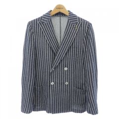 LARDINI テーラードジャケット リネン・シアサッカー 44 - メルカリ