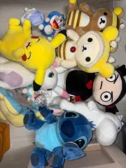 ピカチュウ、プッカ、リラックマ ぬいぐるみ