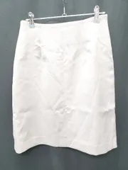 ◇ LOUNGEDRESS ラウンジドレス フロントジップ 膝丈 台形 スカート サイズF ベージュ系 レディース P  【1408200045569】のサムネイル