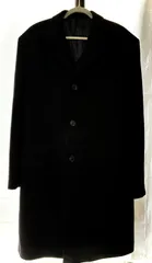 BALENCIAGA/バレンシアガ/PARIS/チェスターコート/ブラック/メンズのサムネイル