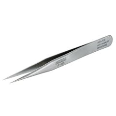 HOZAN Tweezers, Precision Type, Fully Non-Magnetic, 120mm Overall Length, 8mm Opening Width, 0.2mm Tip Width, Straight Type, P-655 (Shipping not available to Okinawa and remote islands) b19cc9ae