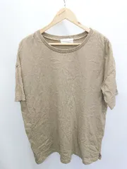 ◇ ⊂ antiqua tree cafe アンティカ 半袖 Tシャツ カットソー サイズL ベージュ系 メンズ P  【1409090027048】のサムネイル
