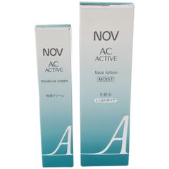 NOV AC ACTIVE 4点セット 化粧水 乳液 洗顔 デイクリーム 日焼止