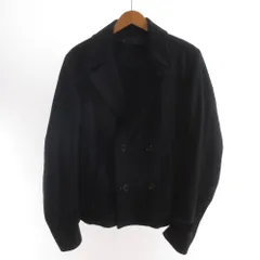 コスチュームナショナル CoSTUME NATIONAL オム テーラードジャケット ブレザー 46 ウール 黒 ダブル ノッチドラペル /HWのサムネイル