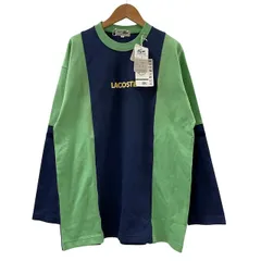 ラコステ LACOSTE タグ付き 90〜00s ホームウェア ルームウェア 長袖 ロゴ プリント マルチカラー M メンズ レディースのサムネイル
