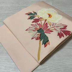 ◇高級希少品【染め織りの名門 しょうざん 生紬】九寸名古屋帯 - メルカリ