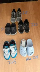 新品) Crocs J3 J1 ブラック ライトブルー New Balance スニーカー 225 220