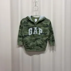 (18-24ヶ月) GAP ギャップ キッズ 子供 クマ ドール 帽子 ウール ミリタリー WHO ジップアップ