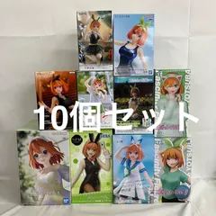 未開封 五等分の花嫁 Desktop Cute 他 中野四葉 バニー 他 フィギュア 10個セット SF5769 c107