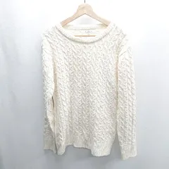 ◇ ⊇ BROWNY ブラウニー 長袖 セーター サイズM ホワイト メンズ E  【1409240034797】のサムネイル
