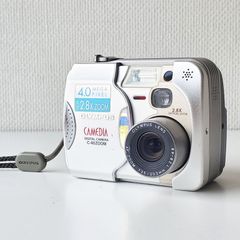美品 動作品 デジカメ 平成レトロ Y2K CCD OLYMPUS C-40 - メルカリ