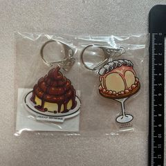 リコリス・リコイル　モチーフアクリルチャーム　桃パフェ　ホットチョコパフェ No.30
