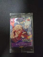 ワンピースカード エモーション 入場者特典 ルフィ ニカ プロモ 開封品