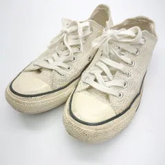 ◇ Θ CONVERSE コンバース 1SC806 ローカットスニーカー サイズ24 アイボリー系 レディース E  【1409240053170】のサムネイル