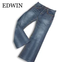 EDWIN エドウィン 401XVS XVシリーズ シンチバック USED加工★ ブーツカット デニム パンツ ジーンズ Sz.30 メンズ