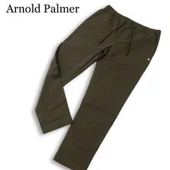 Arnold Palmer アーノルドパーマー 通年★ ストレッチ ロゴ刺繍 イージー パンツ Sz.L メンズのサムネイル
