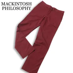 MACKINTOSH PHILOSOPHY マッキントッシュ フィロソフィー 通年★ スリム ストレッチ ツイル チノ パンツ Sz.40 メンズのサムネイル