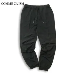 【新品 24SS】 COMME CA ISM コムサイズム 通年★ ストレッチ イージー ジョガー パンツ Sz.S メンズ 黒 未使用のサムネイル