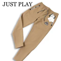 【新品 未使用】 RATTLE TRAP メンズビギ 通年 JUST PLAY★ ストレッチ ボンディング ジョガー パンツ Sz.L　メンズのサムネイル