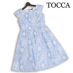 TOCCA】花柄刺繍ワンピース サイズ0 - メルカリ
